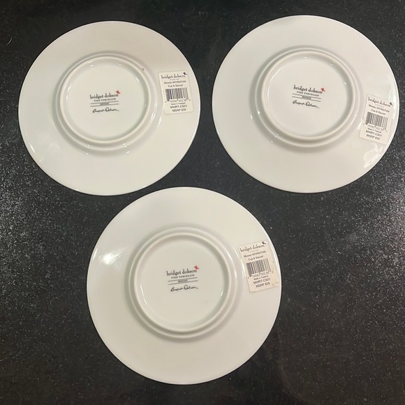 Mosaic Cup & Saucer - Bridget Dobson - Set of 3 - Picture 3 of 10